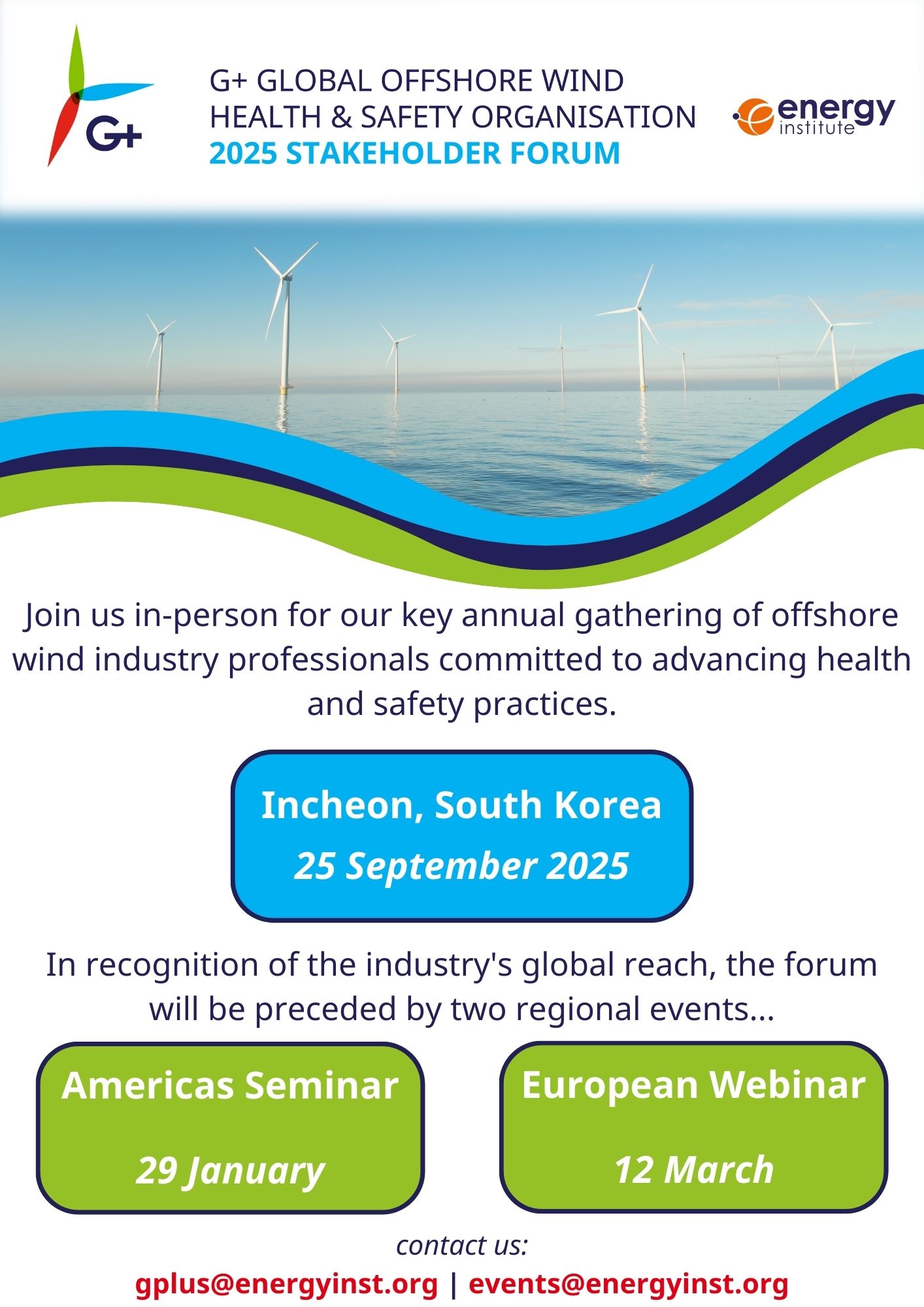 Stakeholder Forum Flyer